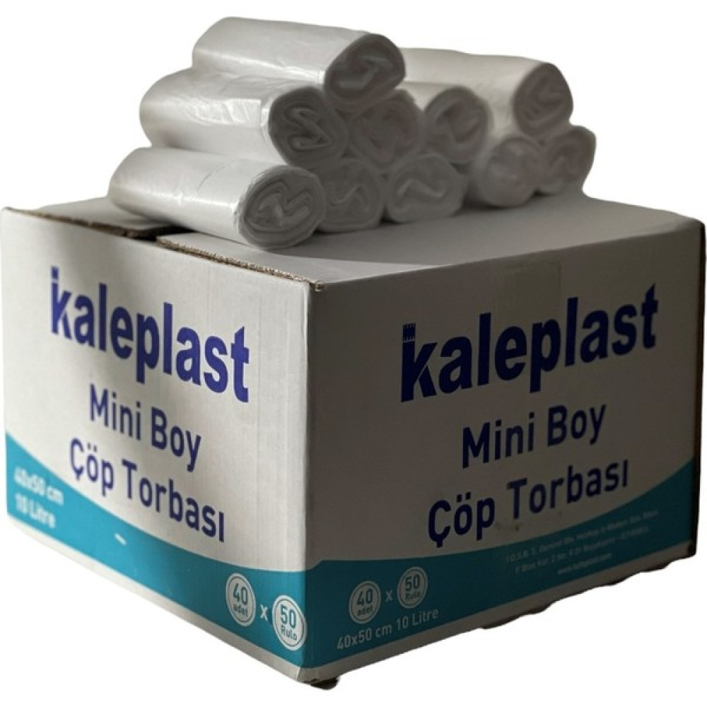 Kaleplast Standart Mini Boy Çöp Poşeti 10 Adet Çöp Poşetleri Fiyatı