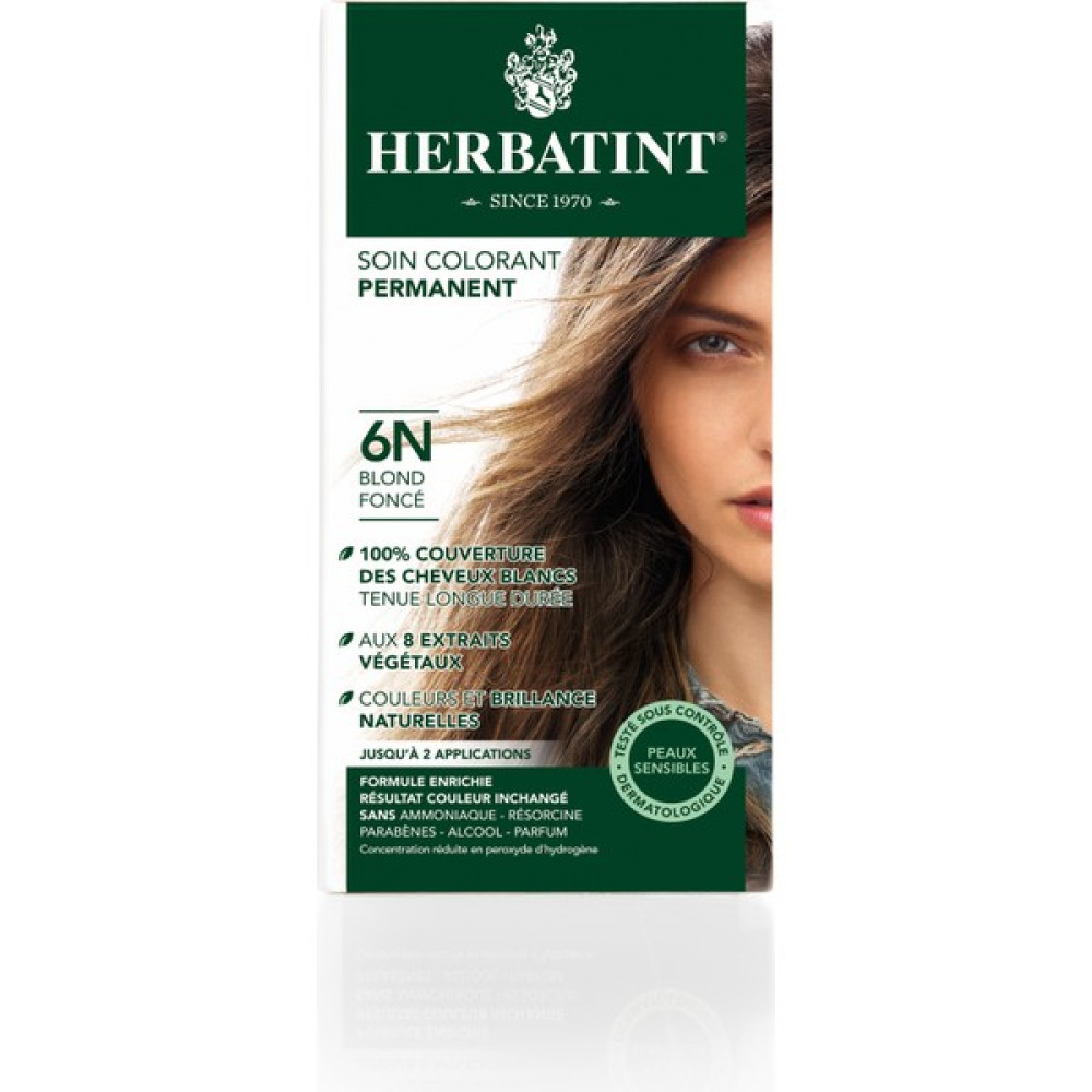 Kalıcı Bitkisel Saç Bakım Boyası Dark Blonde 6N Koyu Sarı 150 ML Saç Boyası Fiyatı