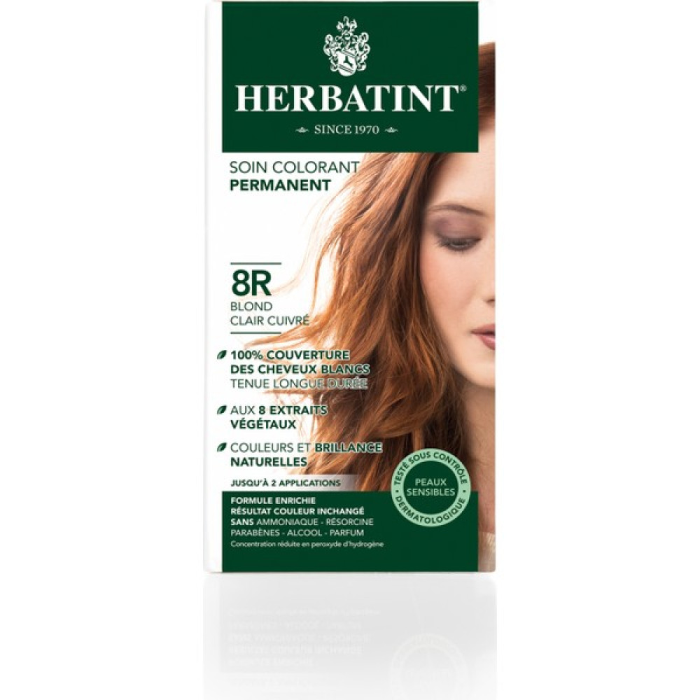 Kalıcı Bitkisel Saç Bakım Boyası Light Copper Blonde 8R Açık Bakır Sarı 150 ML - Açıkn Bakır Sarı Saç Boyası Fiyatı