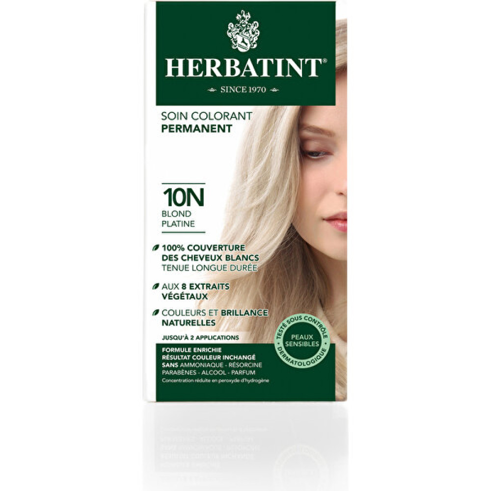 Kalıcı Bitkisel Saç Bakım Boyası Platinum Blonde 10N Platin sarısı 150 ML Saç Boyası Fiyatı