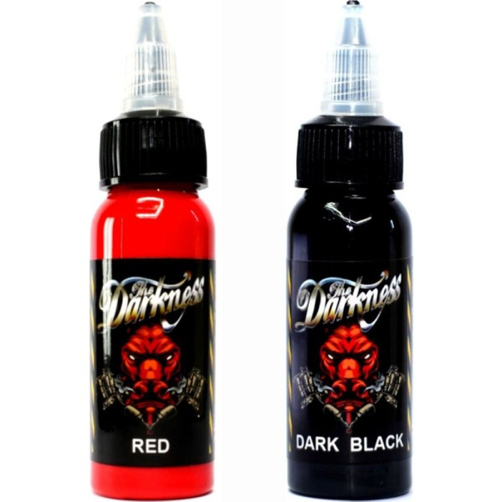 Kalıcı Dövme Boyası 2 Adet Profesyonel Dövme Boyası Darkness 30 ml Sağlık / Bakım / Kozmetik Fiyatı