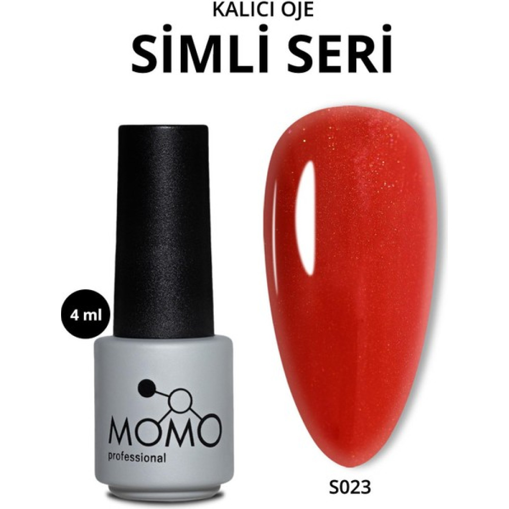 Kalıcı Oje S023 Işıltılı Klasik Kırmızı 4 ml Oje Fiyatı