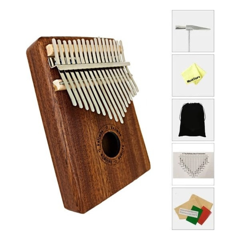 Kalimba Maun Full Set Pro + 200 Şarkı Notası Vurmalı Çalgılar Fiyatı