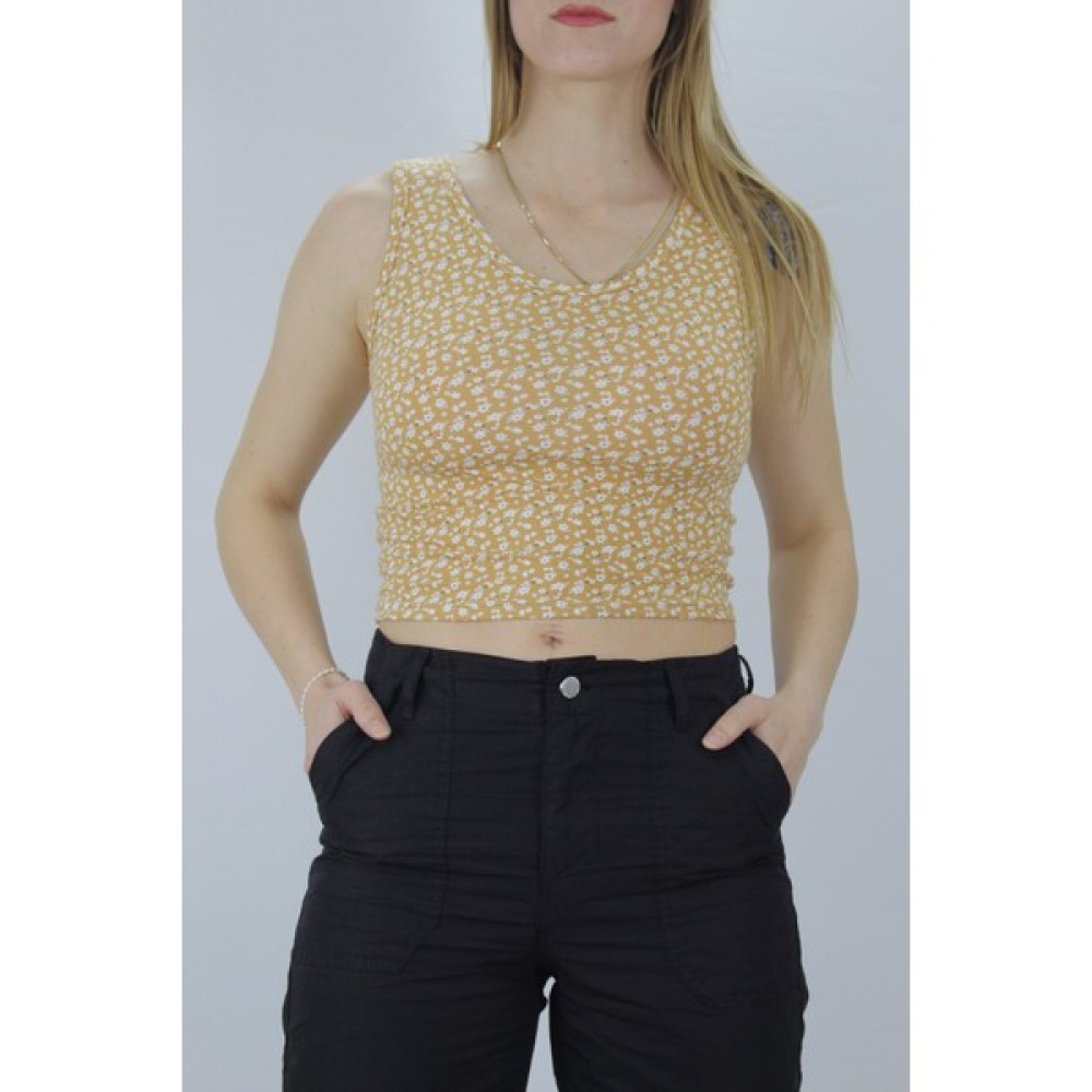 Kalın Askılı Crop Çiçekdesenli - 1700.1720 Kadın İç Giyim / Çamaşır Fiyatı