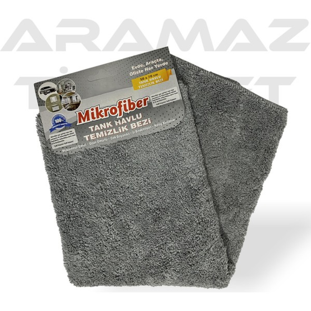 Kalın Dokulu 50X70 Mikrofiber Oto Tank Bezi Oto Bakım Bezleri Fiyatı