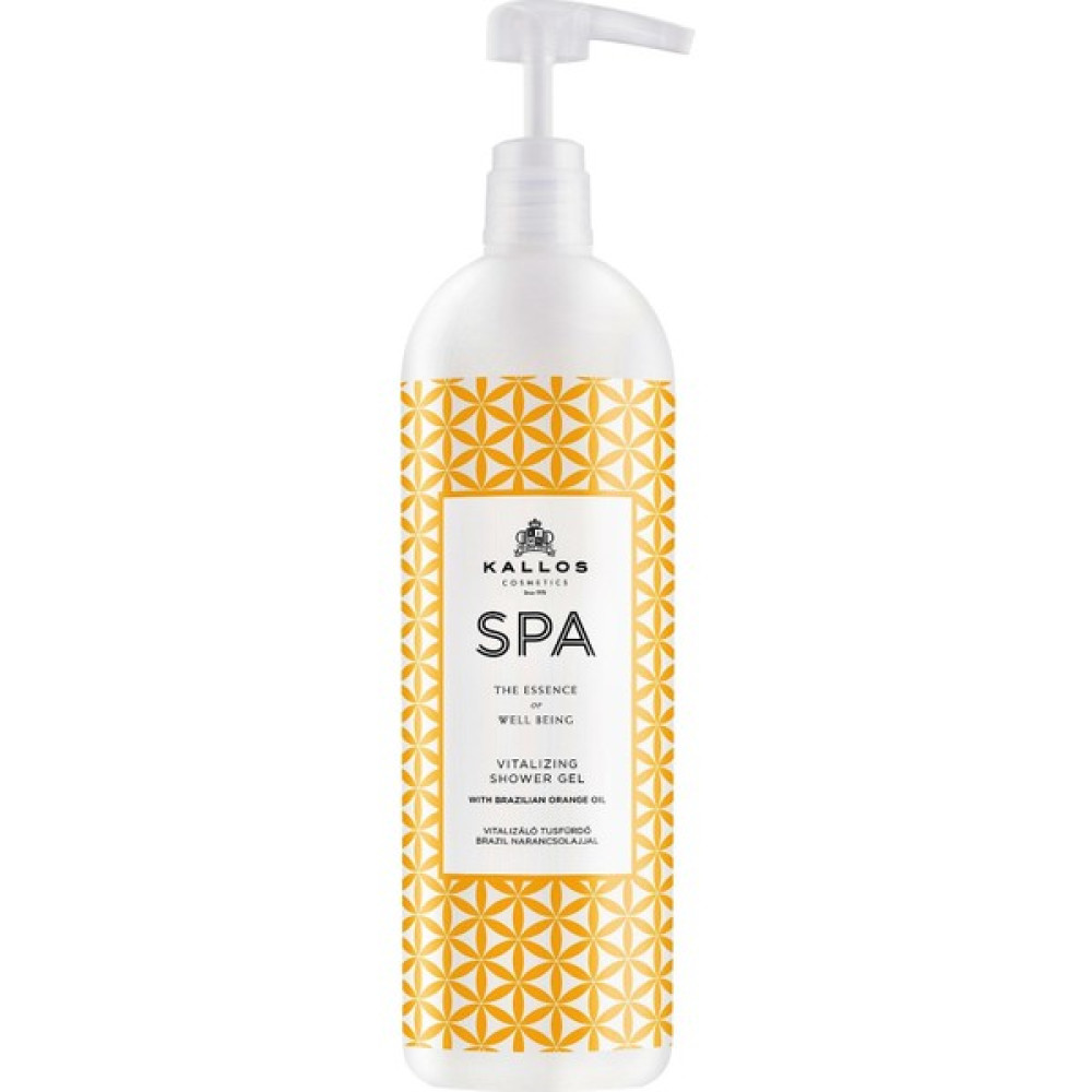 Kallos Cosmetics Spa Brezilya Portakal Yağı Içerikli Canlandırıcı Duş Jeli 1000 ml Duş Jelleri ve Banyo Köpükleri Fiyatı