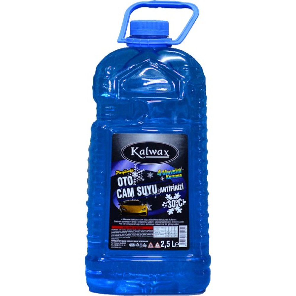 Kalwax Cam Suyu -30 Derece 2,5 lt. Parfümlü Oto Kışlık Bakım Ürünleri Fiyatı