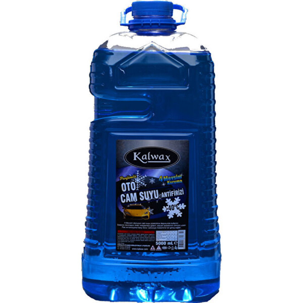 Kalwax Cam Suyu -40 Derece 5 lt. Parfümlü Oto Kışlık Bakım Ürünleri Fiyatı