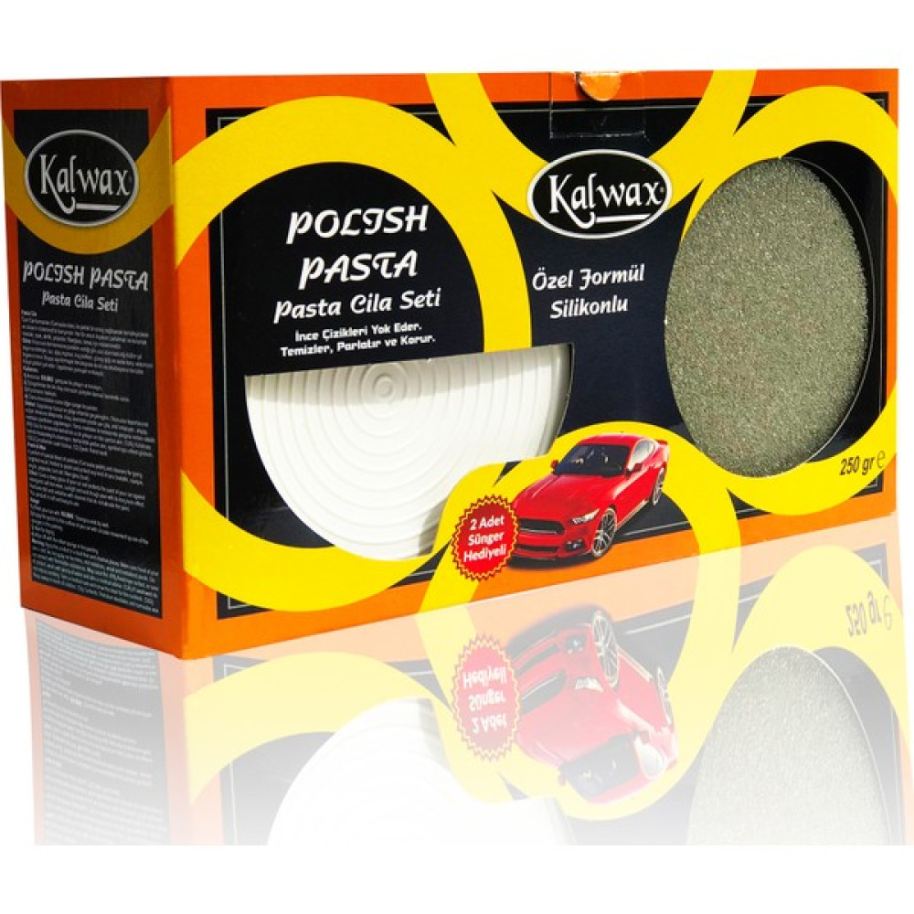 Kalwax Pasta Cila Seti Krem 250 Gr. 2 Adet Sünger Hediyeli Oto Çizik Giderici Fiyatı