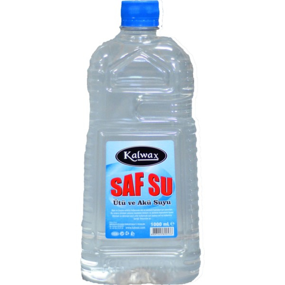 Kalwax Saf Su Ütü Suyu 1 lt. Akü & Akü Malzemeleri Fiyatı