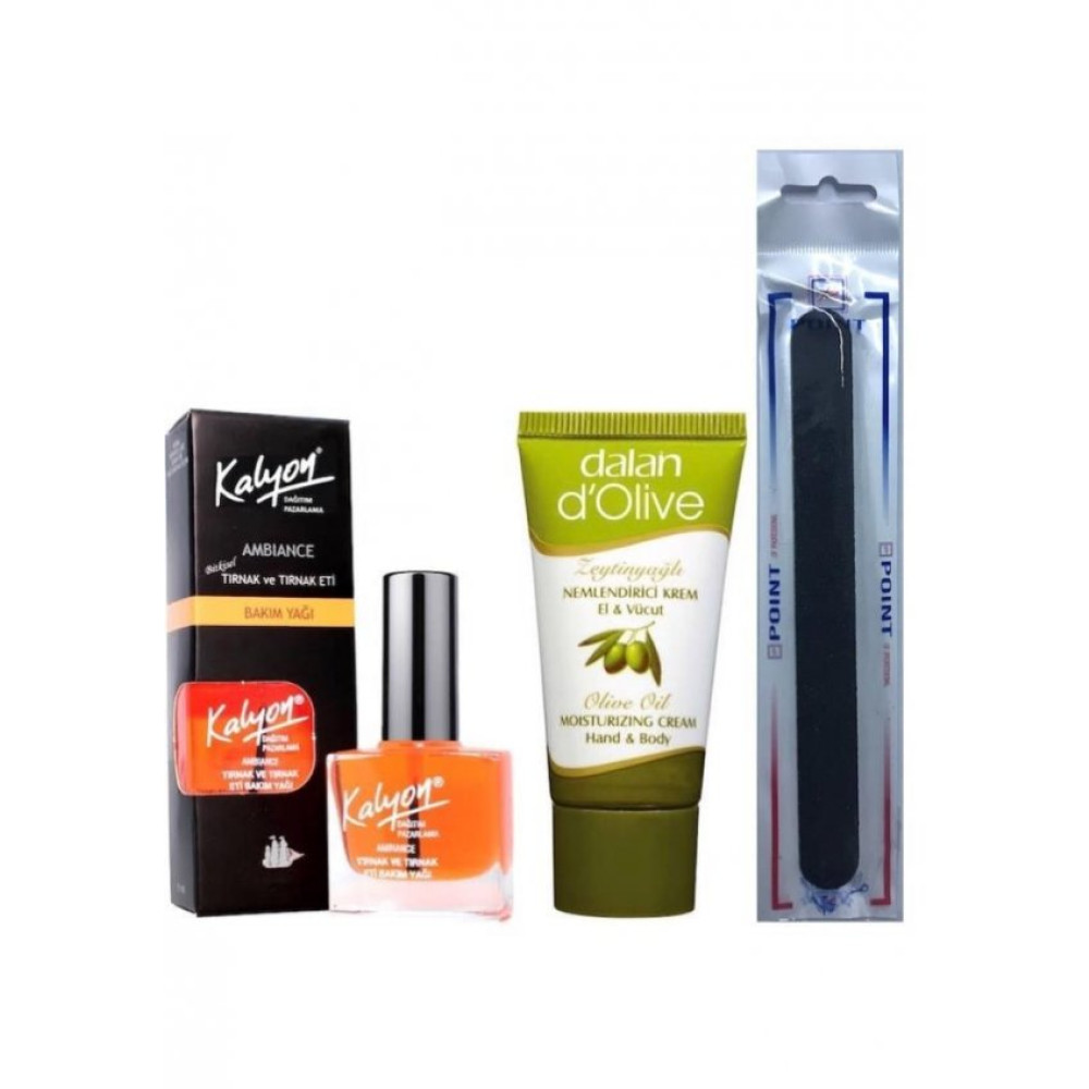 Kalyon Tirnak Bakim Yagi + Dalan Krem 20 Ml + Tirnak Torpusu Makyaj Ürünleri Fiyatı