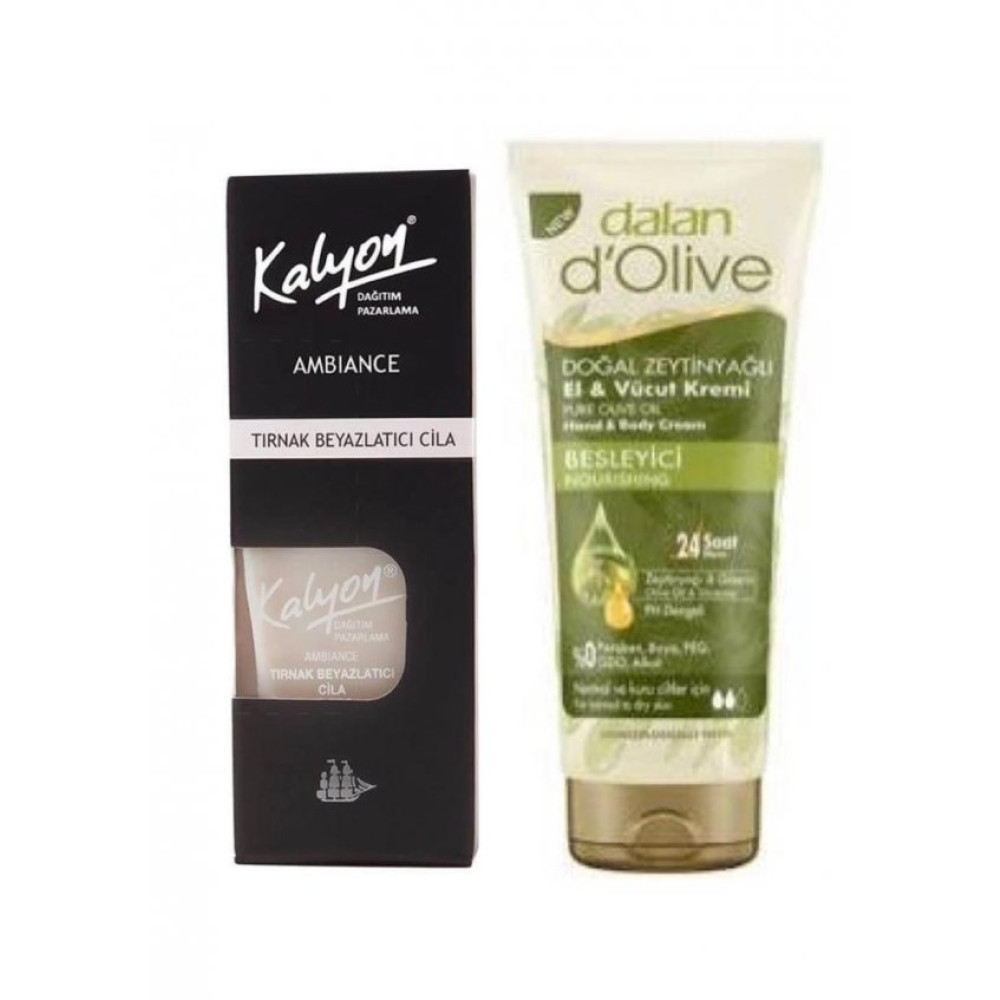 Kalyon Tirnak Beyazlatici Cila + Dalan Tup Krem 20 Ml Makyaj Ürünleri Fiyatı