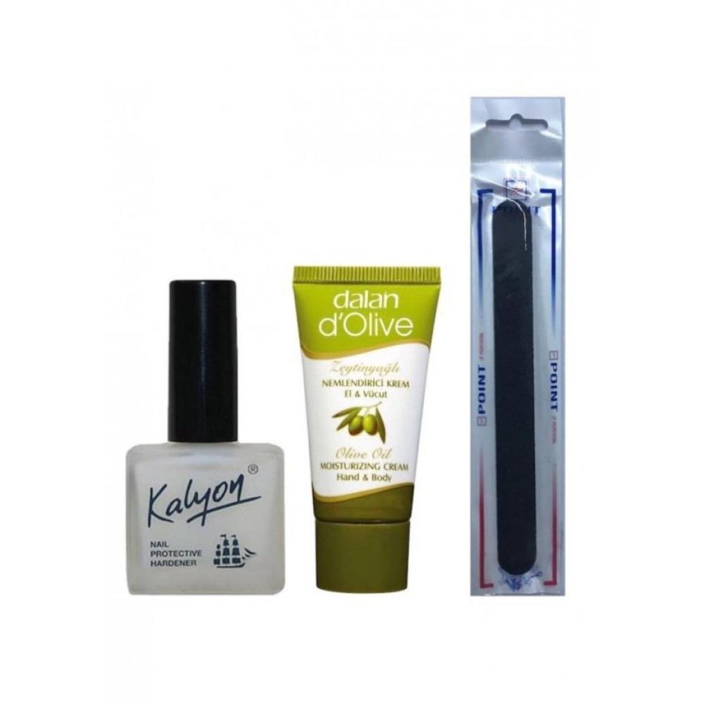 Kalyon Tirnak Sertlestirici + Dalan Krem 20 Ml + Tirnak Torpusu Makyaj Ürünleri Fiyatı