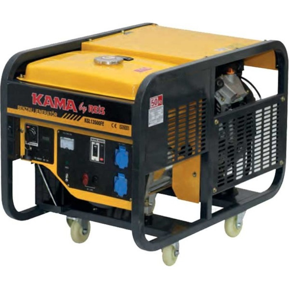 Kama By Reis Kama KGL13500FE 10.8kw Trifaze Benzinli Jeneratör Nalburiye & Hırdavat Fiyatı
