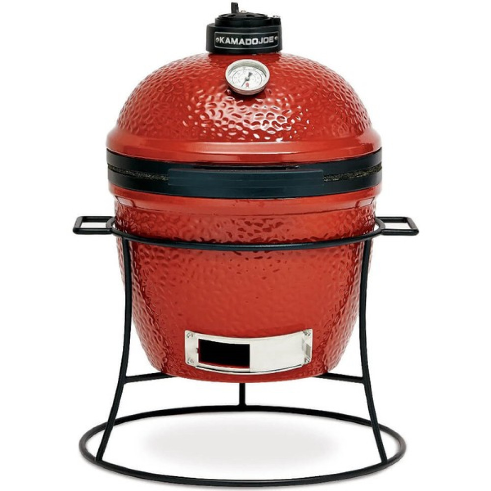 Kamado Joe Junior Seramik Kömürlü Barbekü | Kömürlü Mangal - Kırmızı Bahçe Mangalı & Barbekü Fiyatı