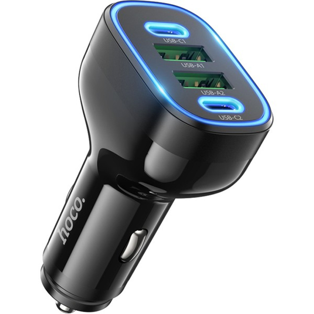 Kamardey Pd 72W 4 Portlu USB + Type-C Hızlı Şarj Araç Çakmaklı Şarj Aleti - Siyah Cep Telefonu Araç Kiti Fiyatı