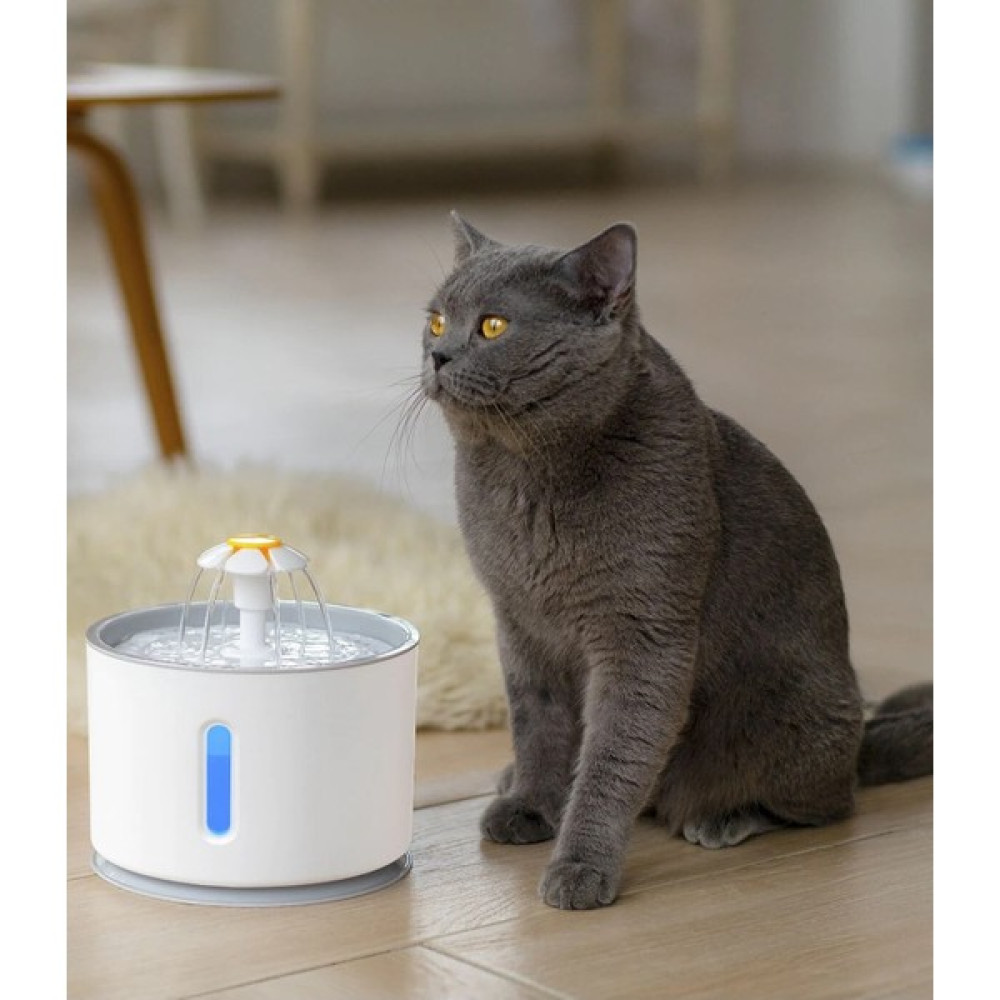 Kamardey Pet Kedi Köpek Için Otomatik Su Pınarı Su Çeşmesi Su Sebili 2.4 Lt USB ile Çalışır Evcil Hayvan Ürünleri Fiyatı