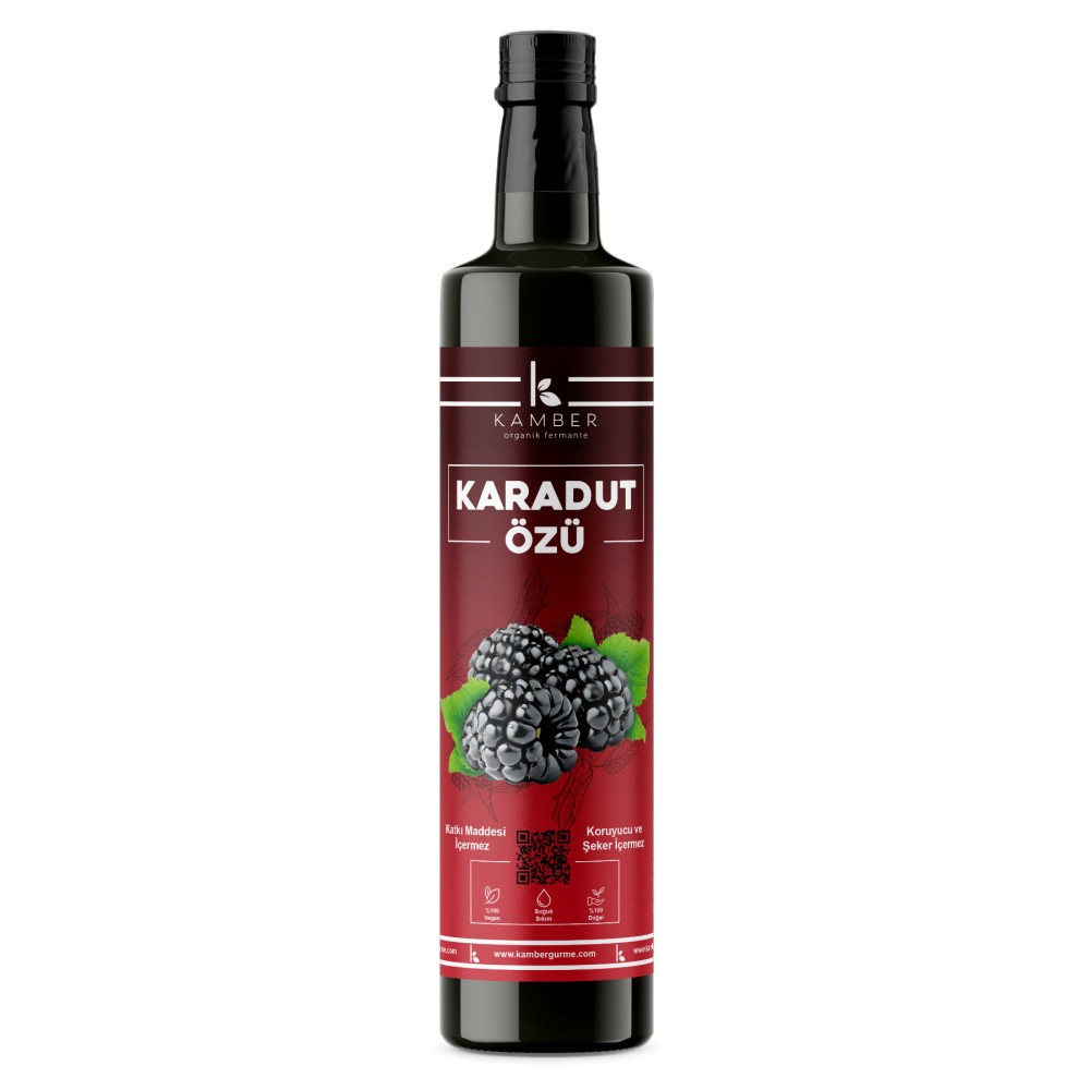 KAMBER SİRKE Karadut Özü 680 gr Organik Ürünler Fiyatı
