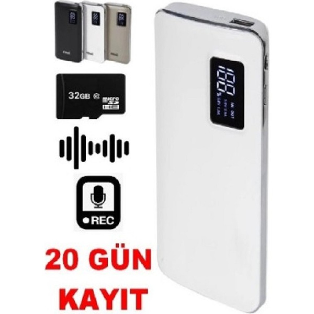 Kamera Online Powerbank Ses Kayıt Cihazı 20 Gün Kesintisiz Kayıt Dijital Video Kameralar Fiyatı