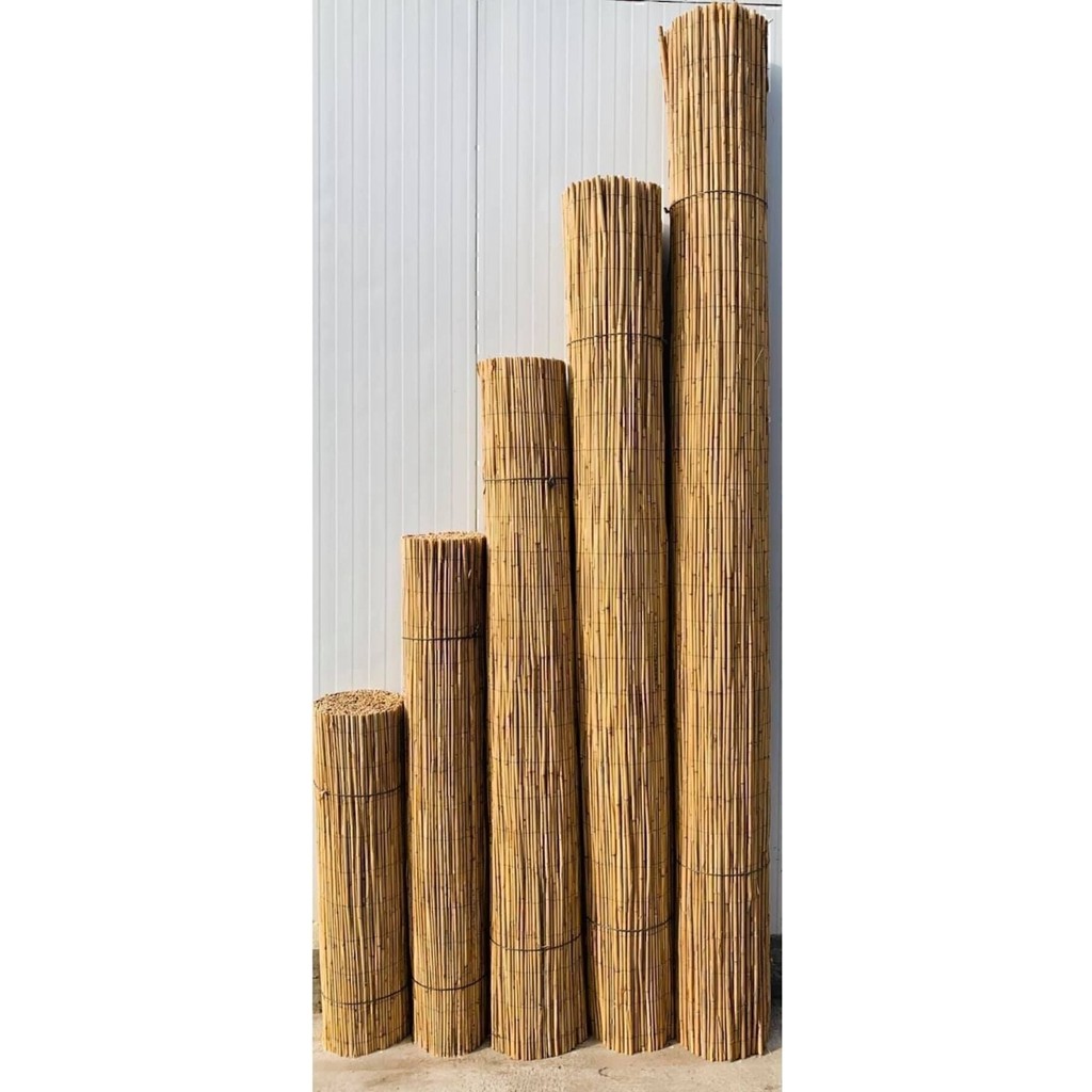 Kamış Çit Bambu Çit Hasır Doğal 1,00 x 5,00 Metre (Telli) Bej Tek Ebat - 1,00 x 5,00 m SSD / Solid State Drive Fiyatı