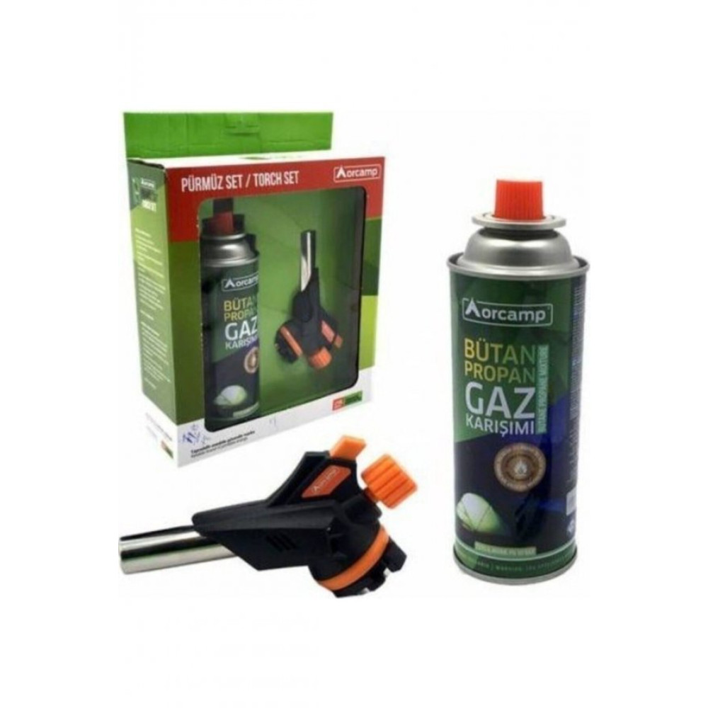 Kamp Kartus Tup 227Gr + Cakmakli Purmuz Set Orgaz - Kts227 + Cx-500 Kamp Aksesuarı Fiyatı