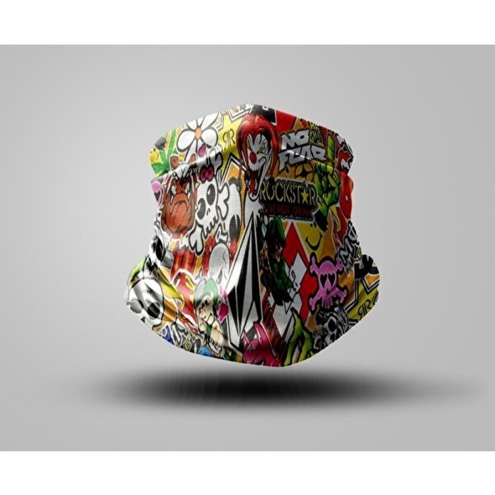 Kampf Mikro Fiber Taktiksel Fonksiyonel Outdoor Dikişsiz Boyunluk / / Bandana - Rockstar Griffiti Bandana (Outdoor) Fiyatı