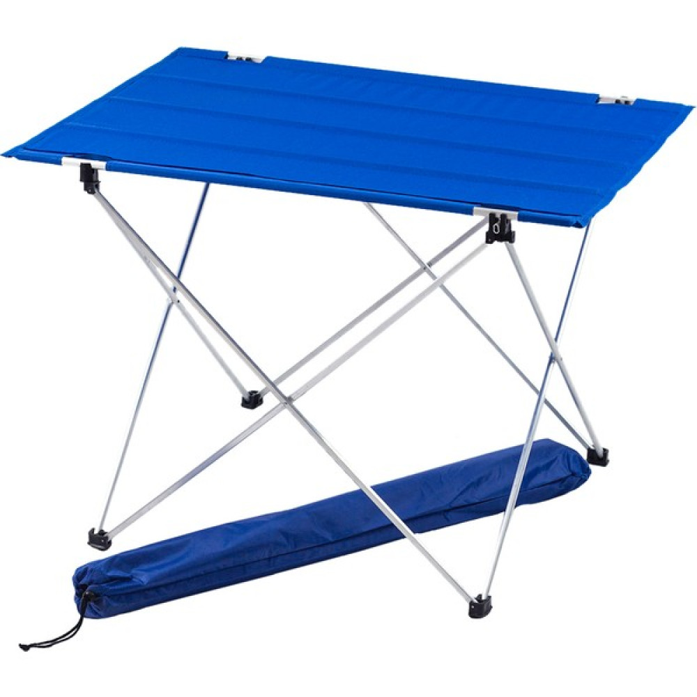 Kamplumbaa Alüminyum Katlanabilir, Taşıma Çantalı Çok Amaçlı Lacivert Kamp ve Piknik Masası 73CM x 55CM x 53 cm Kamp & Piknik Masası Fiyatı