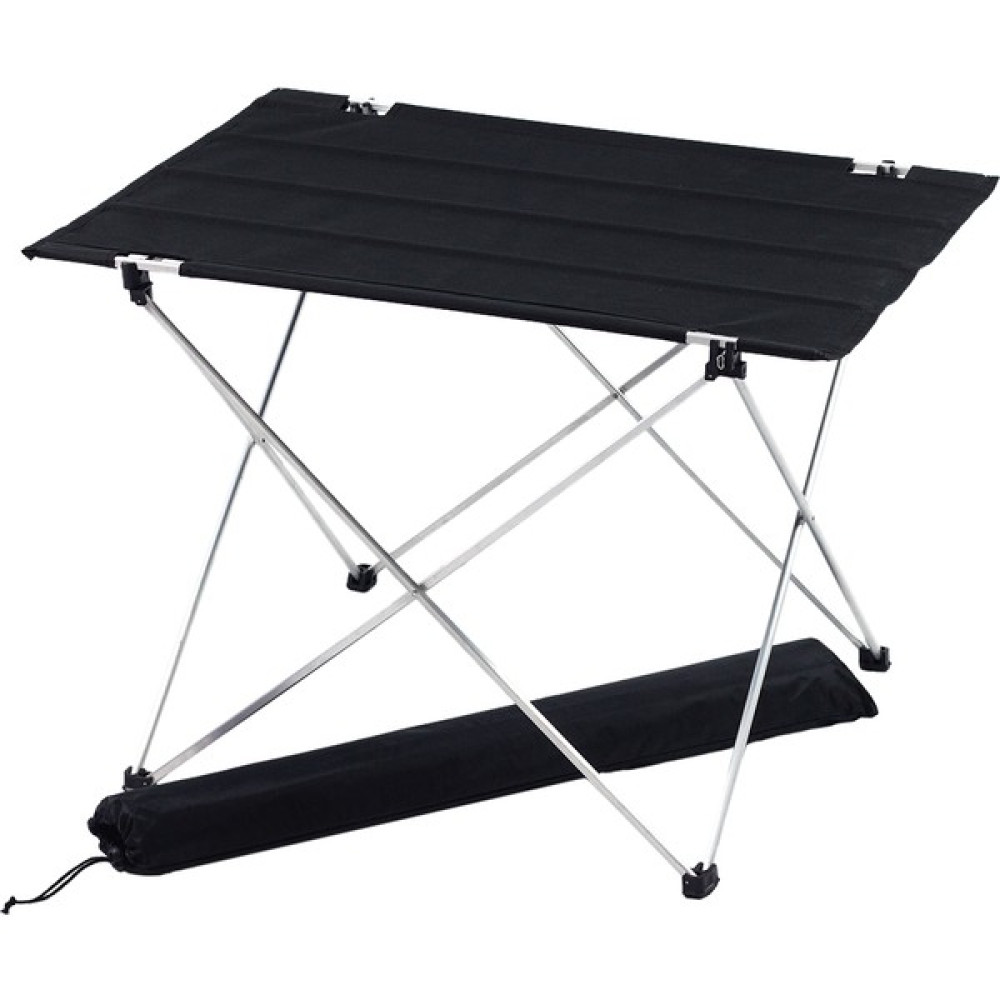 Kamplumbaa Alüminyum Katlanabilir, Taşıma Çantalı Çok Amaçlı Siyah Kamp ve Piknik Masası 73CM x 55CM x 53 cm Kamp & Piknik Masası Fiyatı