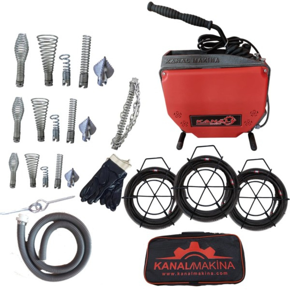 Kanal Makina Kanal Tıkanıklık Açma Makinesi - 16/19/22 Full Set Oto Boyaları Fiyatı