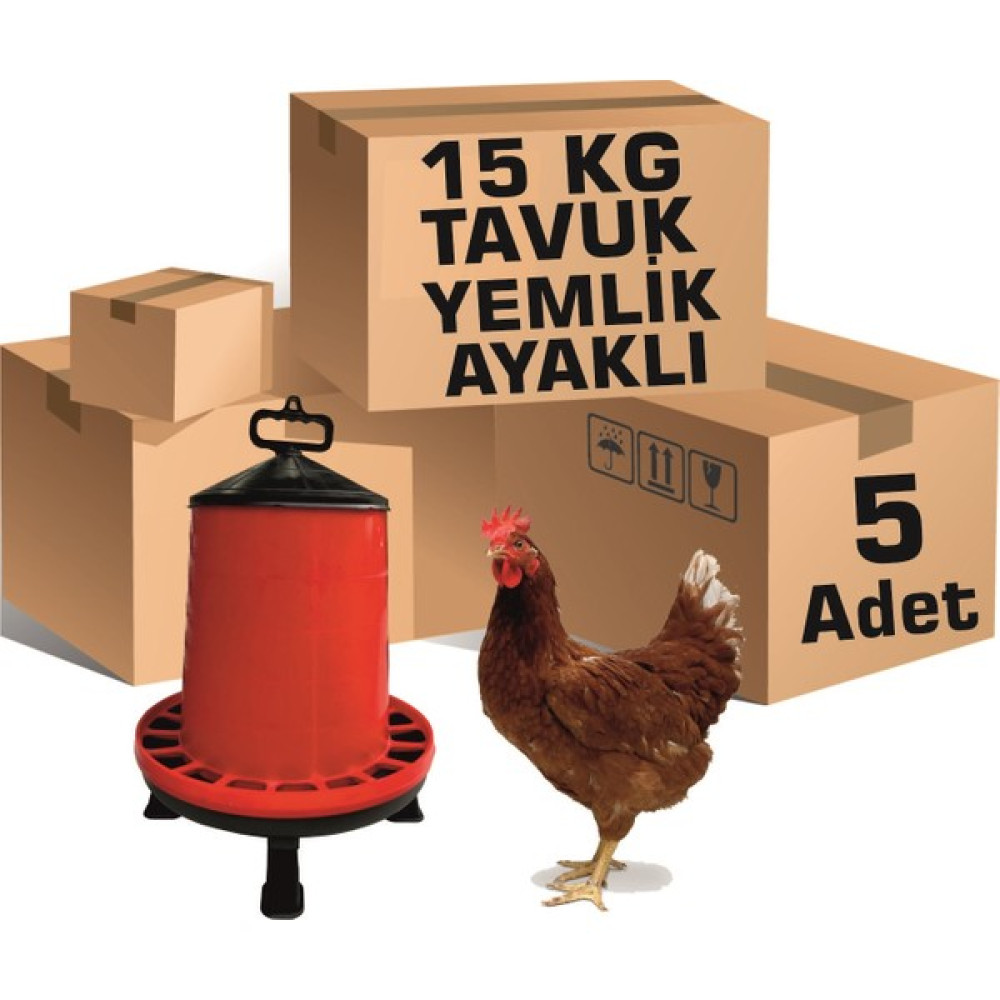 Kanatlı Shop 15 kg Tavuk Yemlik Ayaklı 5 Adet Evcil Hayvan Ürünleri Fiyatı