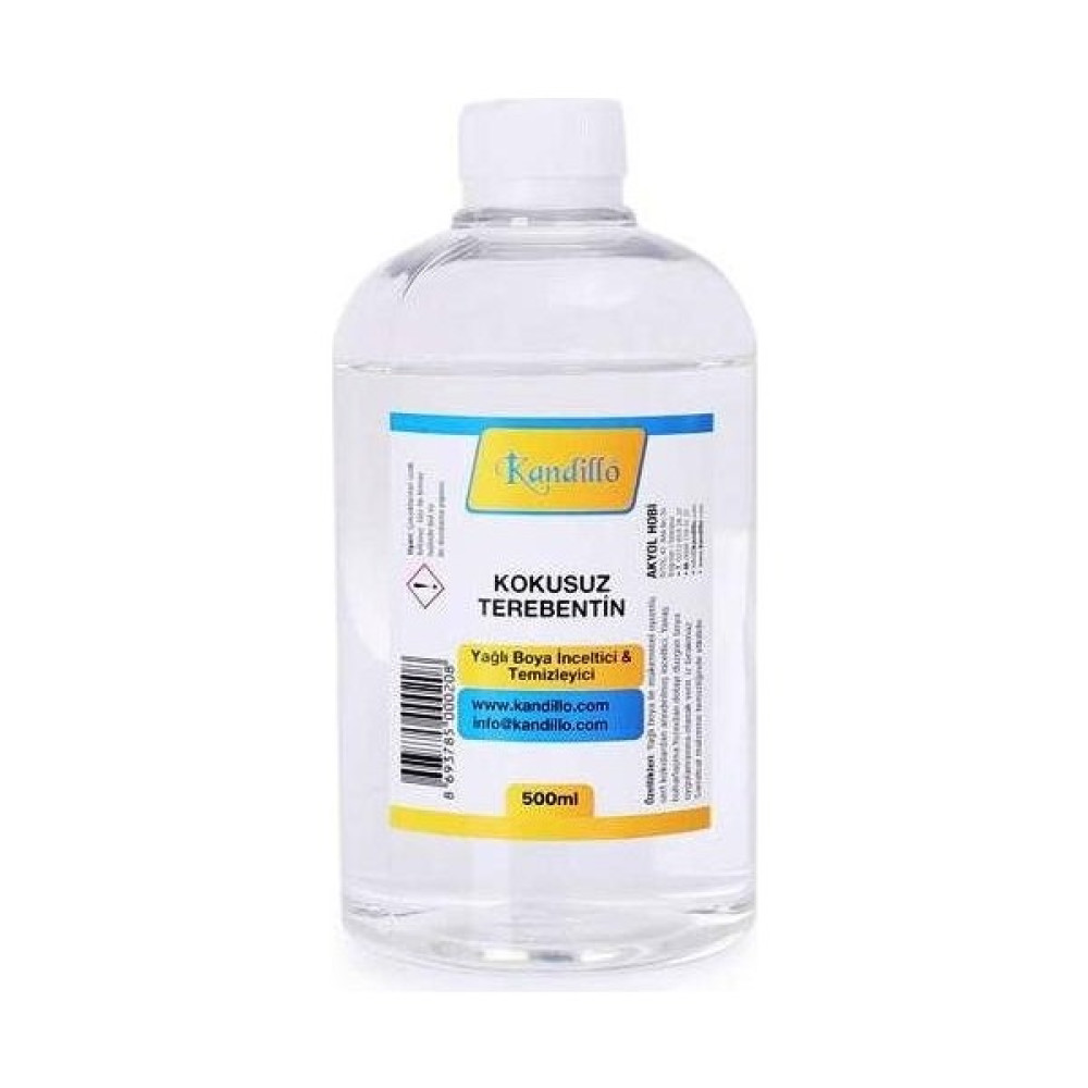 Kandillo Kokusuz Terebentin 500 Ml. Yardımcı Malzeme Fiyatı
