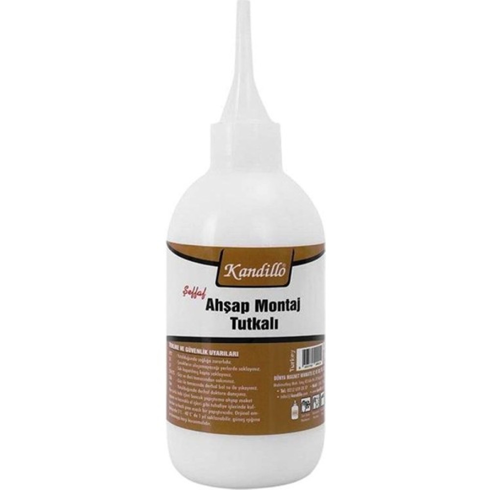 Kandillo Şeffaf Ahşap Montaj Tutkalı, 250 Gr, Ağaç, Ahşap, Mdf, Parke Yapıştırıcı Tutkal Yapıştırıcı - Tutkal Fiyatı