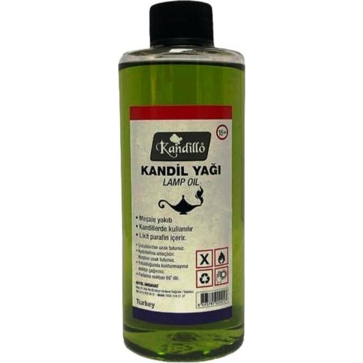 Kandillo Yeşil Kandil Yağı Kokusuz Dumansız Iç Mekan Gaz Lambası Yakıtı 250 ml Bakım Spreyleri Fiyatı
