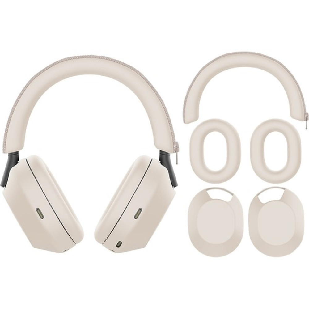 Kaneed Sony WH-1000XM5 Bluetooth Kulaklık Koruyucu Kapak 3'ü 1 Arada Bej (Yurt Dışından) Cep Telefonu Aksesuarı Fiyatı