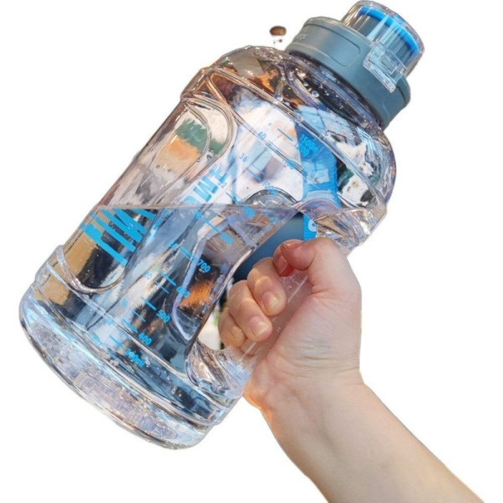 Kangrui-HB Plastik Su Bardağı Büyük Kapasiteli Petg Su Şişesi Taşınabilir Plastik Spor Su Şişesi Uzay Kupası (Yurt Dışından) - Gri Açık Hava, Deniz ve Spor Oyuncakları Fiyatı