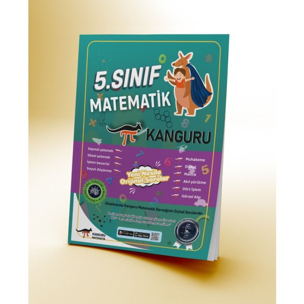 Kanguru Matematik 5. Sınıf Çalışma Kitabı + Dijital Kitap Matematik Fiyatı