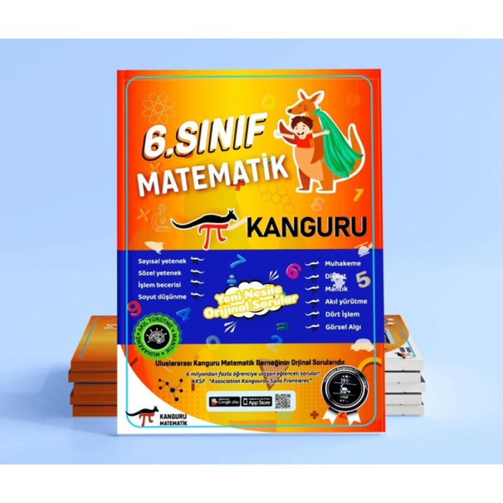 Kanguru Matematik 6. Sınıf Çalışma Kitabı + Dijital Kitap Matematik Fiyatı