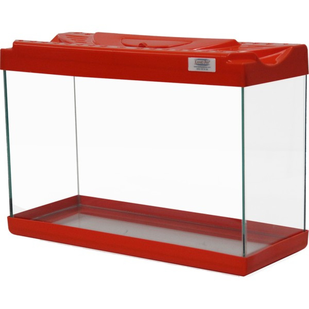 Kanki Pet Renkli Kapak Mini Akvaryum 30 cm - Kırmızı Evcil Hayvan Ürünleri Fiyatı