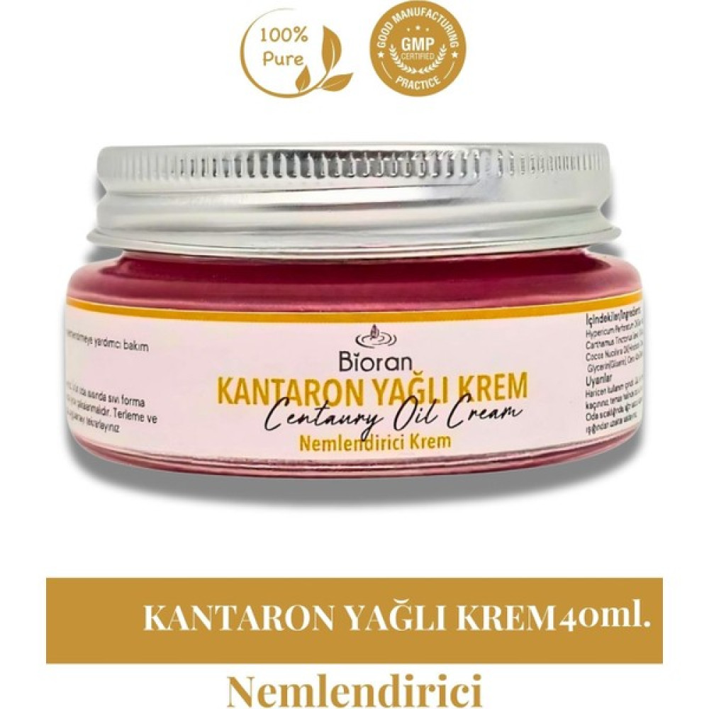 Kantaron Yağlı Yoğun Bakım Kremi 40 ml. %100 Doğal Oto Boyaları Fiyatı