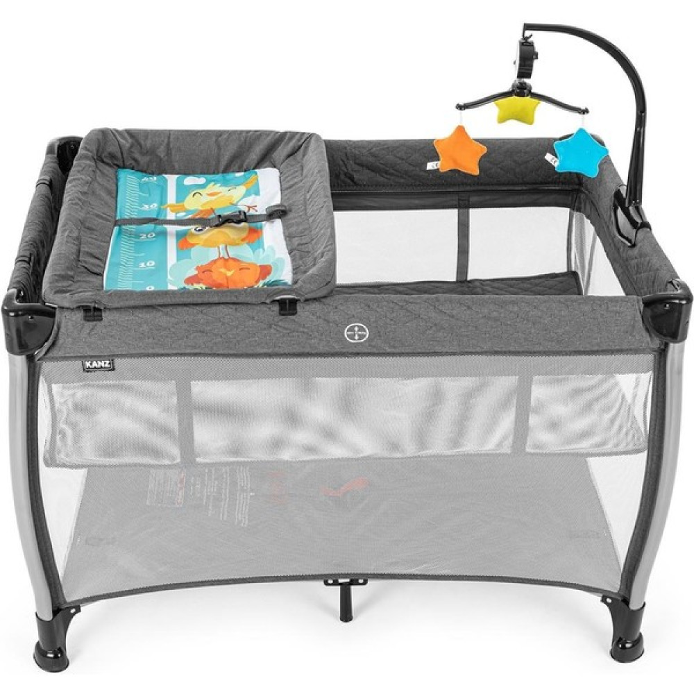 Kanz Alloy Park Yatak 70x110 cm Gri Park Yatak / Oyun Parkı Fiyatı