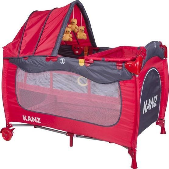 Kanz Hurley KZ-8016 Kırmızı Oyun Parkı Park Yatak / Oyun Parkı Fiyatı