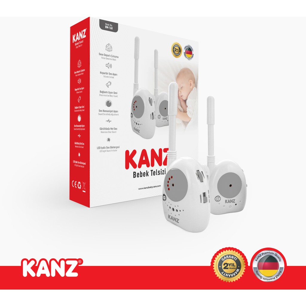 Kanz LED Işıklı Bebek Telsizi Bebek Telsizi Fiyatı