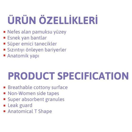Kanz No:4 Maxi 7-18 kg 30 Adet Bebek Bezi