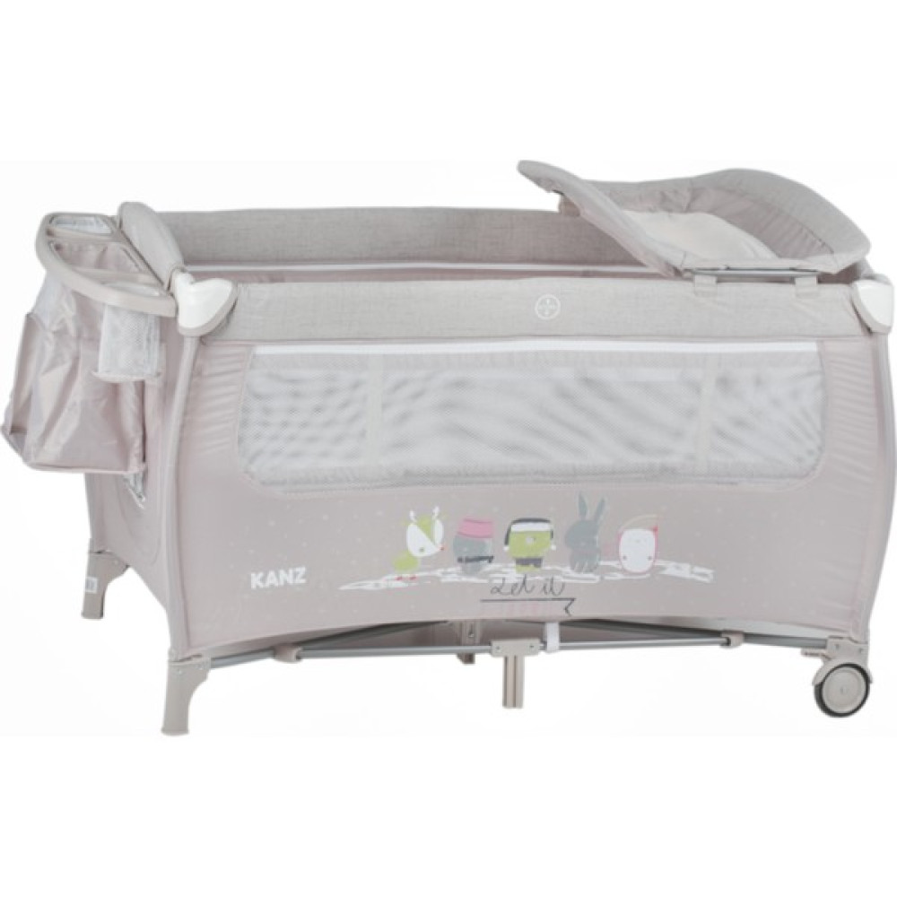 Kanz Pretty Oyun Parkı Yeni 70 x 120 cm Gri Park Yatak / Oyun Parkı Fiyatı
