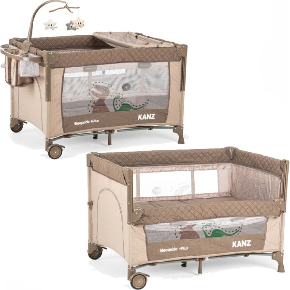 Kanz Sleepy Side Plus Anne Yanı Oyun Parkı 70X110CM - Kahverengi Park Yatak / Oyun Parkı Fiyatı