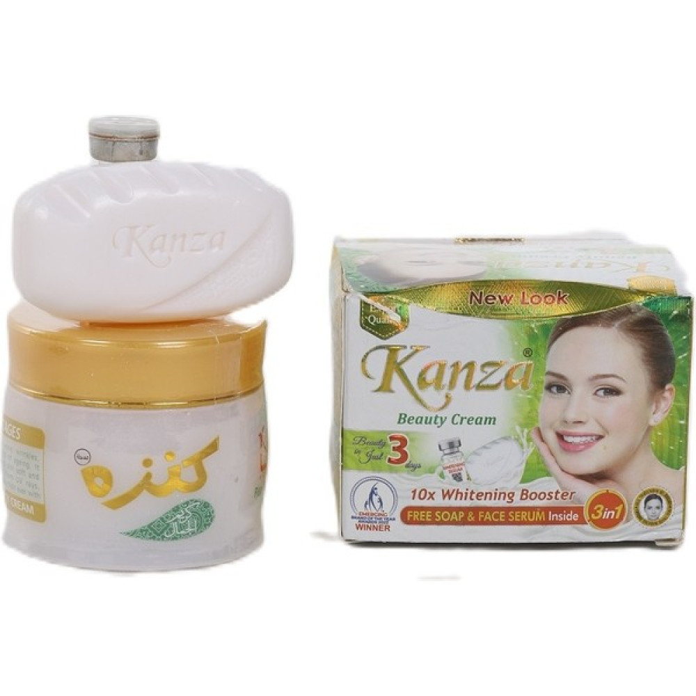 Kanza 3 Lü Beyazlatıcı Vip Seti Beyazlatma Kremi Sabunu ve Serumu Anti-Aging / Yaşlanma Karşıtı Fiyatı