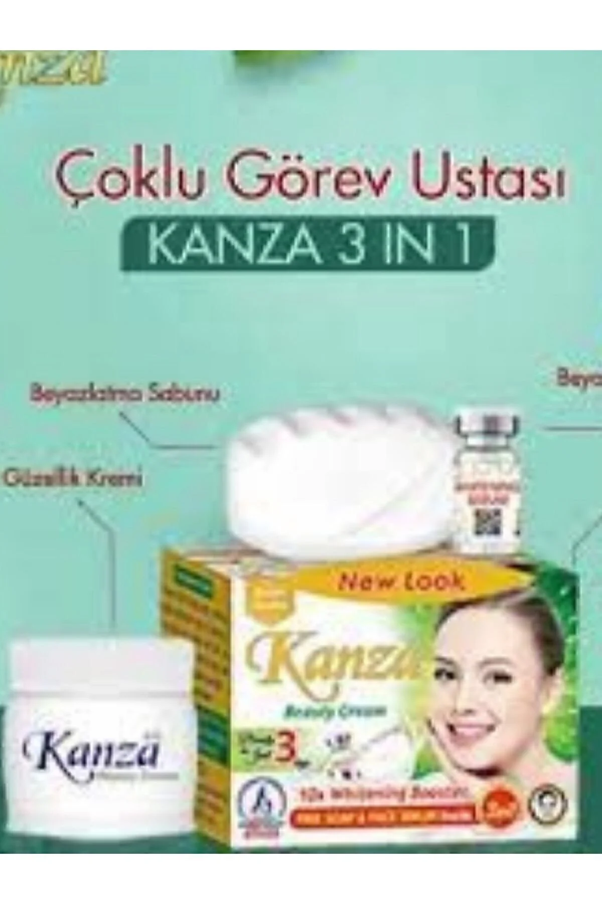 Kanza GÜZELİK KREMİ 3 LÜ SET" Cilt ve Yüz Bakımı Fiyatı