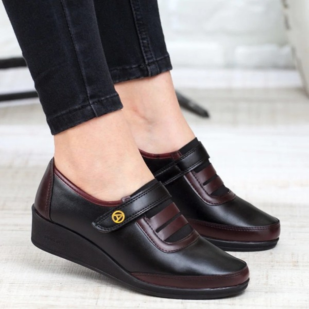 Kaof Shoes Kadın Bordo Ortopedik Anne Babet Ayakkabı Anne Ayakkabısı Kadın Günlük Ayakkabı Kadın Klasik Ayakkabı Anne Ayakkabı Ayzen Kadın Günlük Ayakkabıları Fiyatı