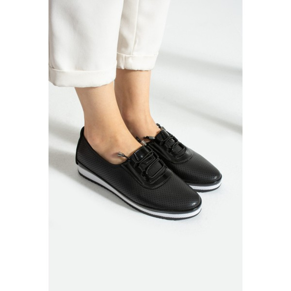 Kaof Shoes Kadın Siyah Babet Ayakkabı Kadın Günlük Ayakkabı Kadın Klasik Ayakkabı Anne Babet Anne Ayakkabısı Kadın Günlük Ayakkabıları Fiyatı