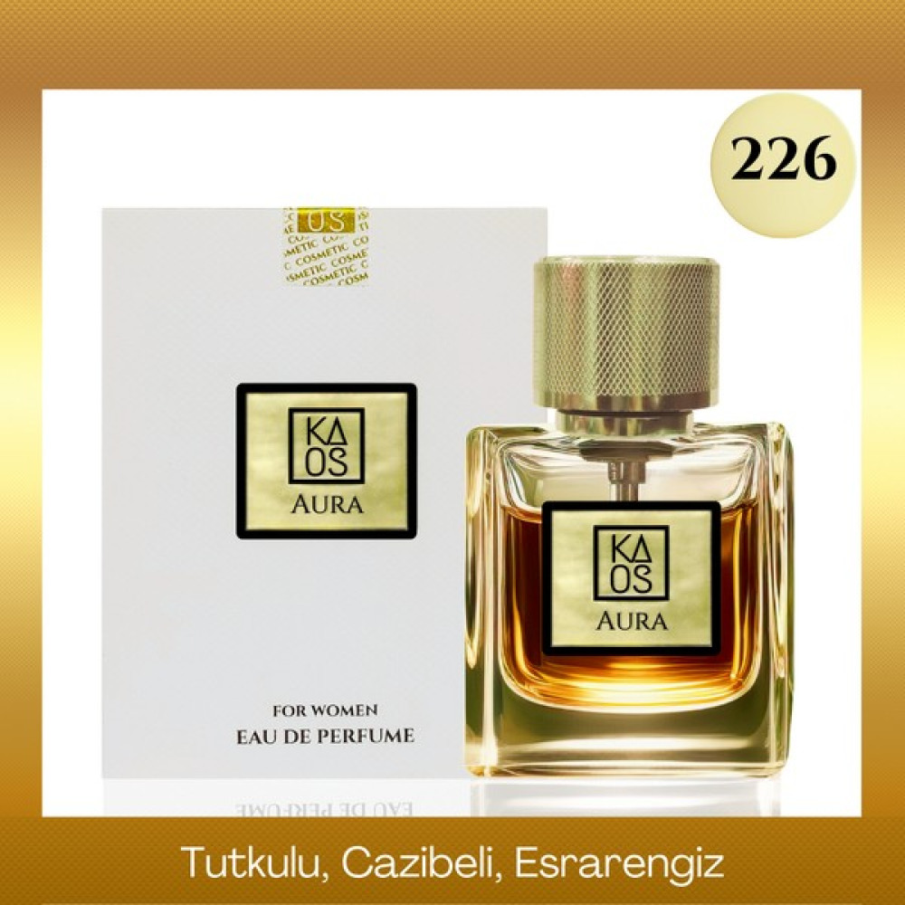 Kaos Aura Edp 226 Black Optimum Kadın Parfüm 50 ml Kadın Parfümleri Fiyatı